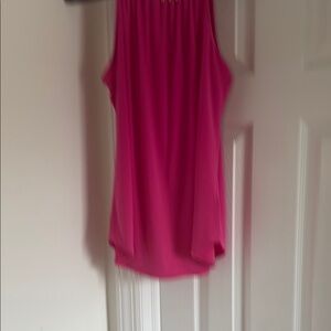 Michael Kors Pink Tank Top Sleeveless
